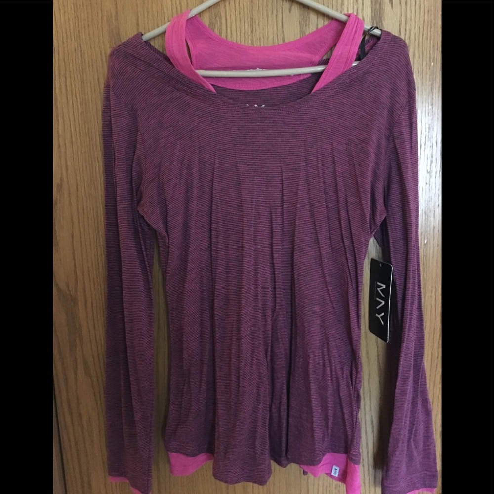 Long sleeve light weight performance top